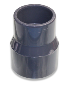 Reducing socket 90/75 x 63id PVC NP16